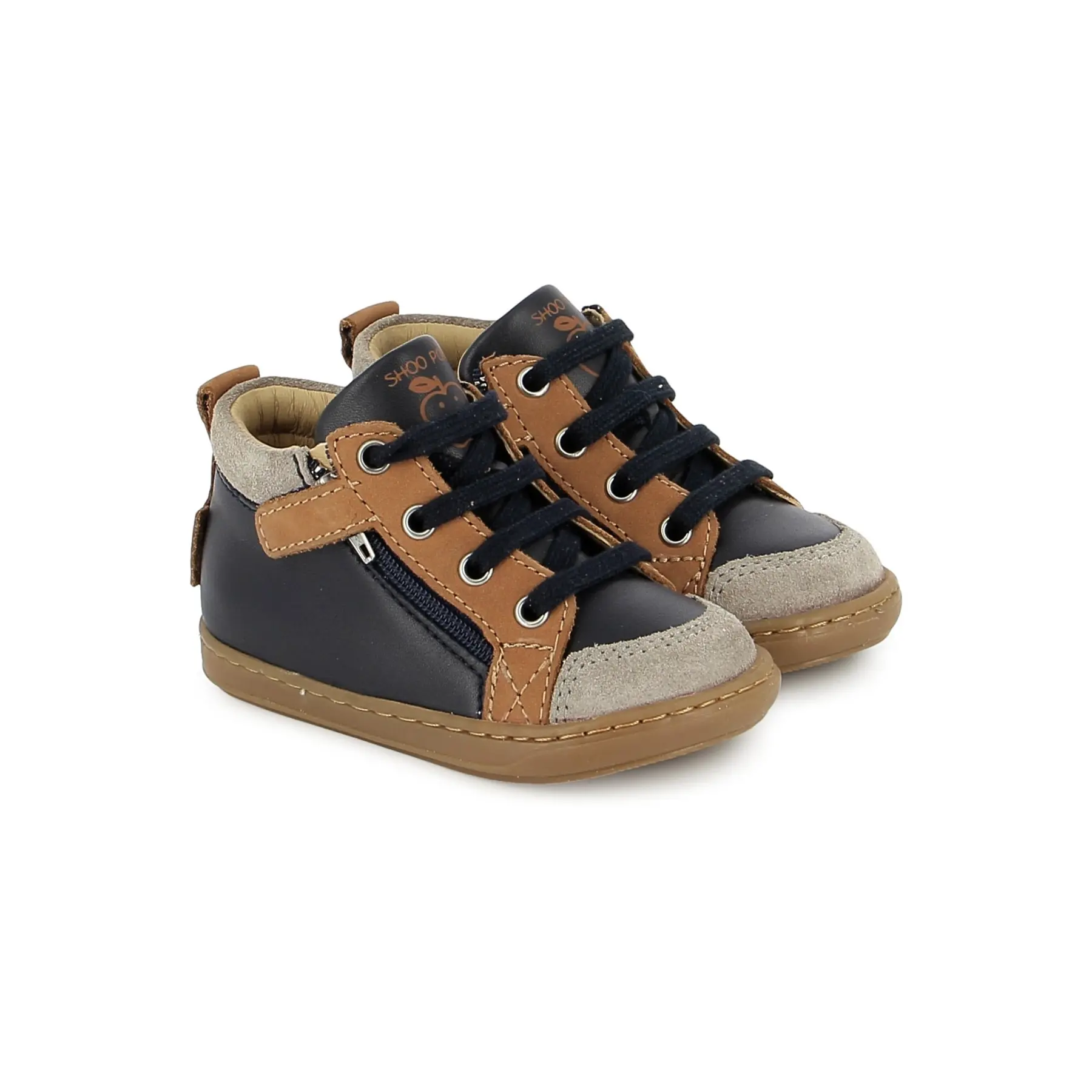 Zipp-Sneaker für Babys Shoo Pom Bouba Bi