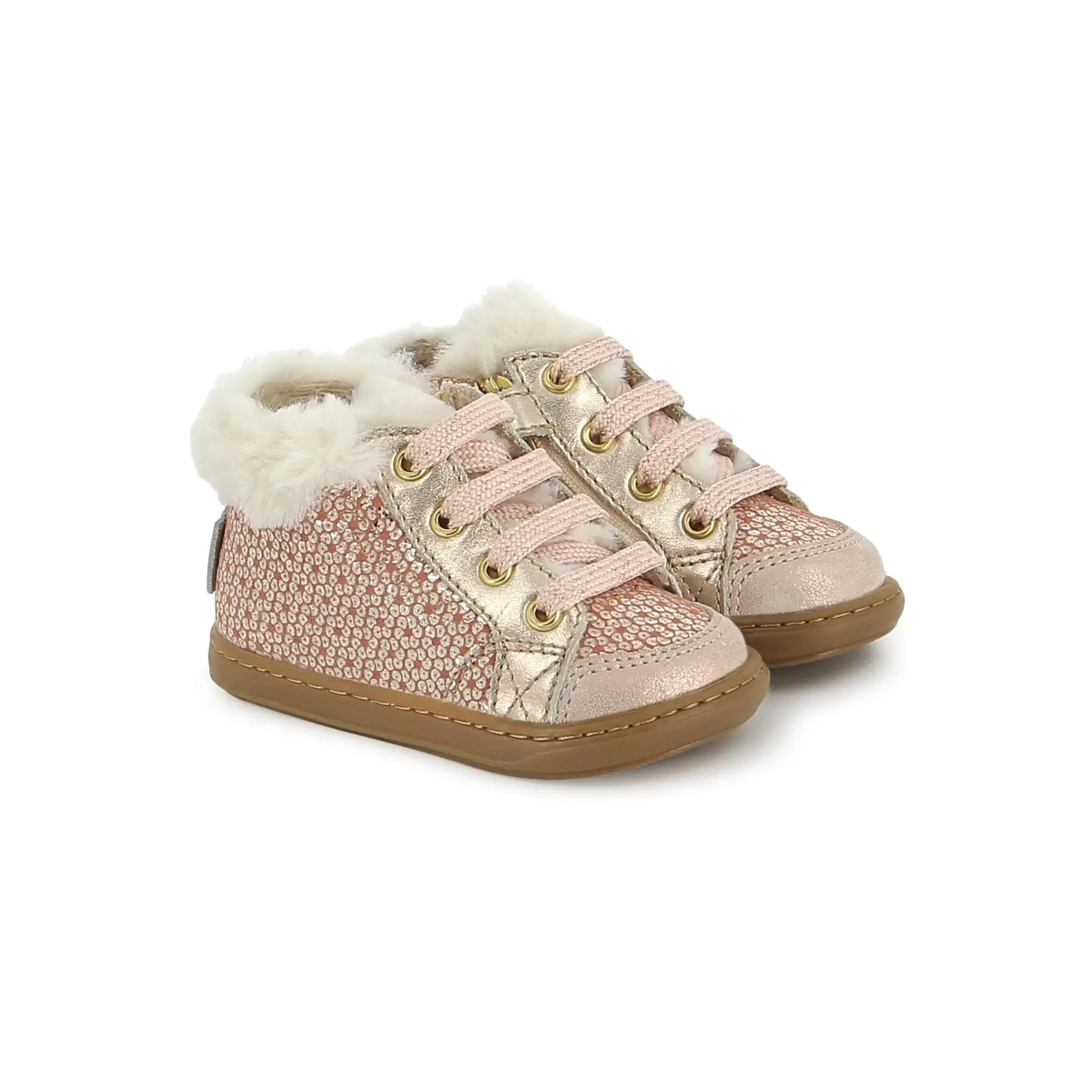 Zipp-Sneaker für Babys Shoo Pom Bouba Hair