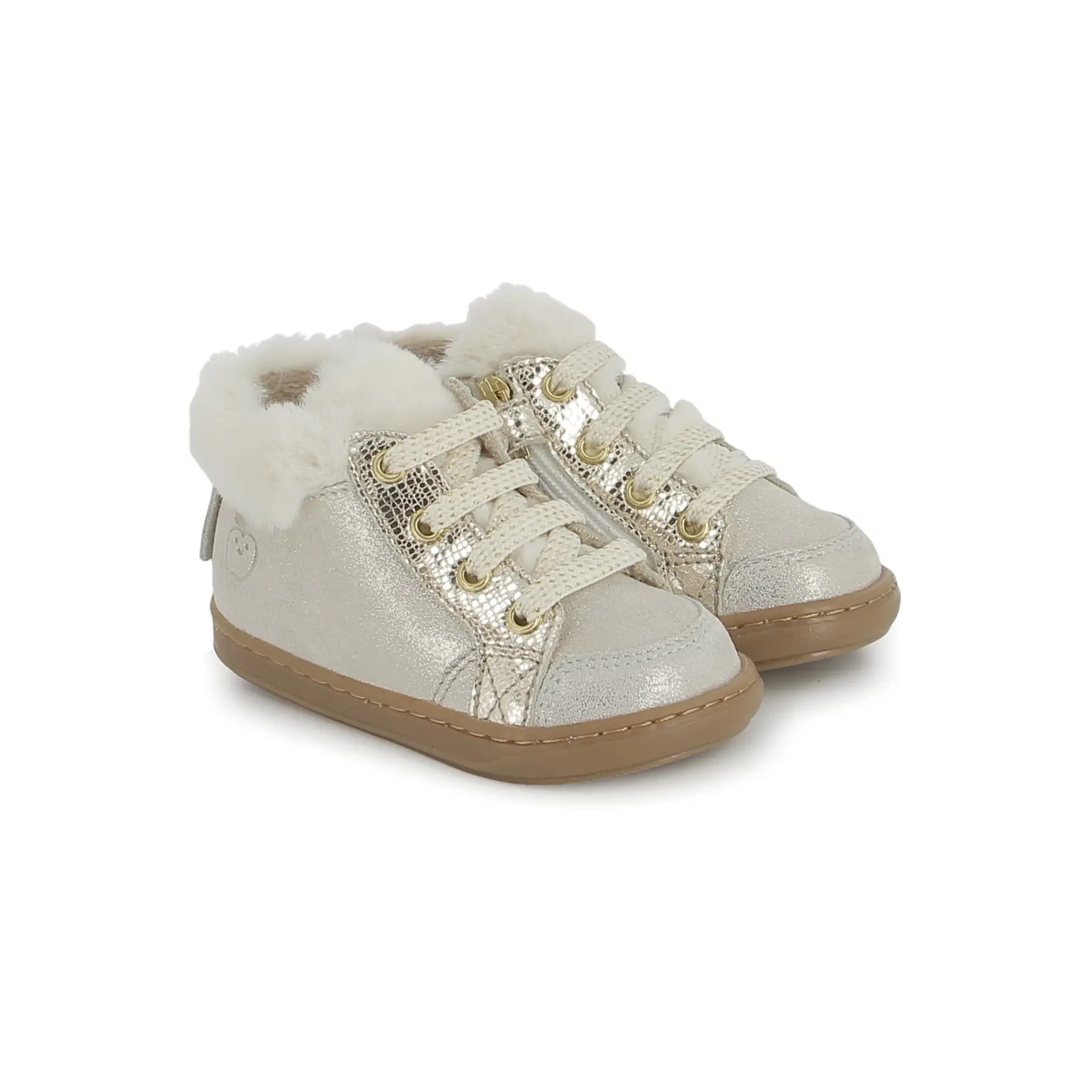 Zipp-Sneaker für Babys Shoo Pom Bouba Hair