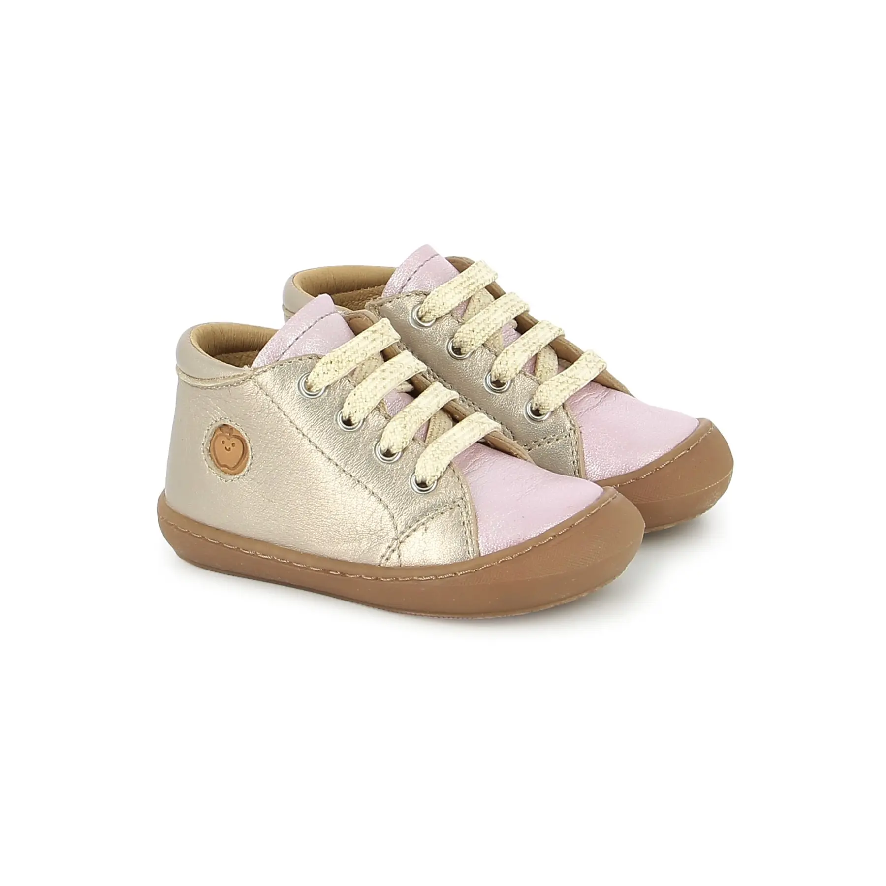 Zippbare Schnürschuhe für Babys Shoo Pom Gizmo