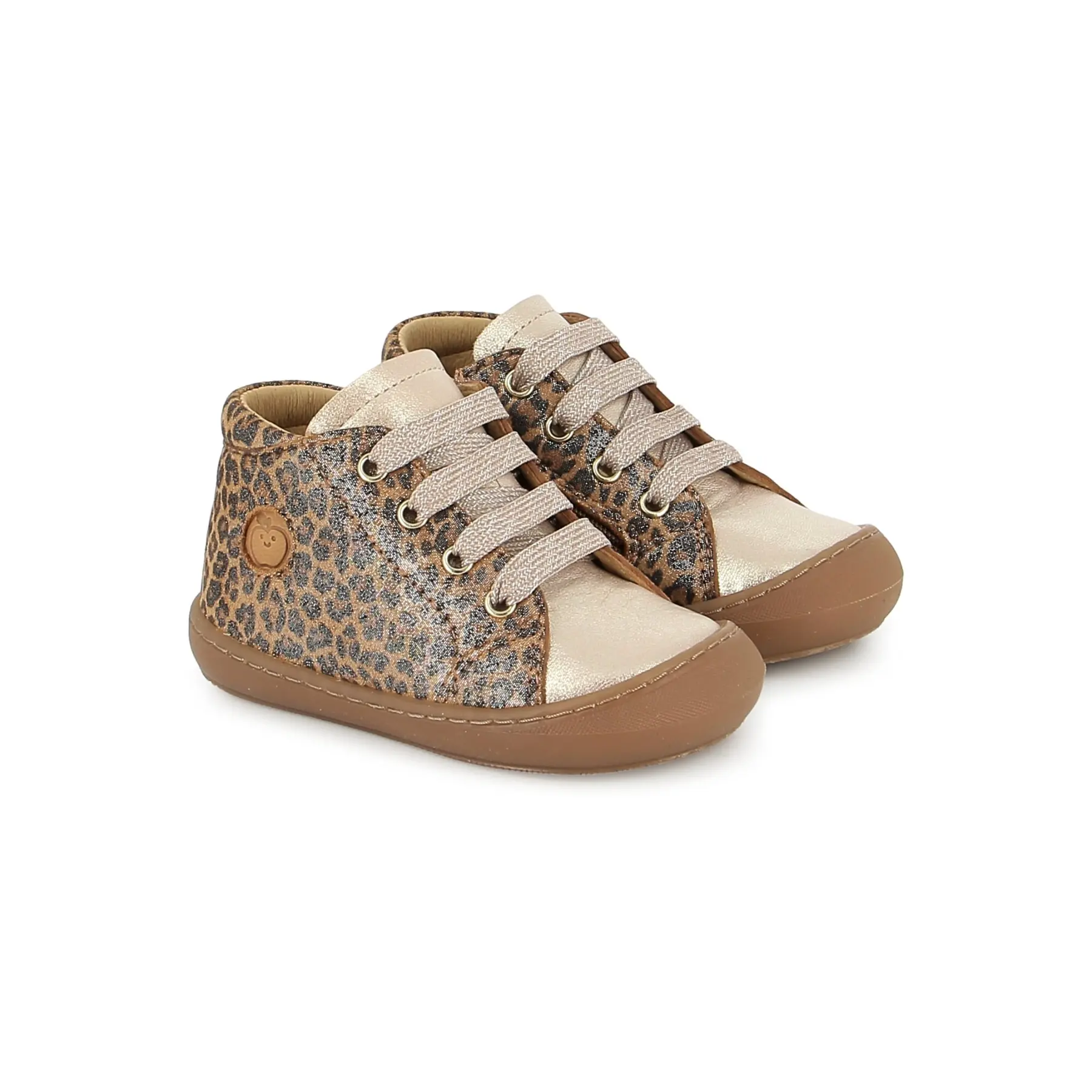 Zippbare Schnürschuhe für Babys Shoo Pom Gizmo