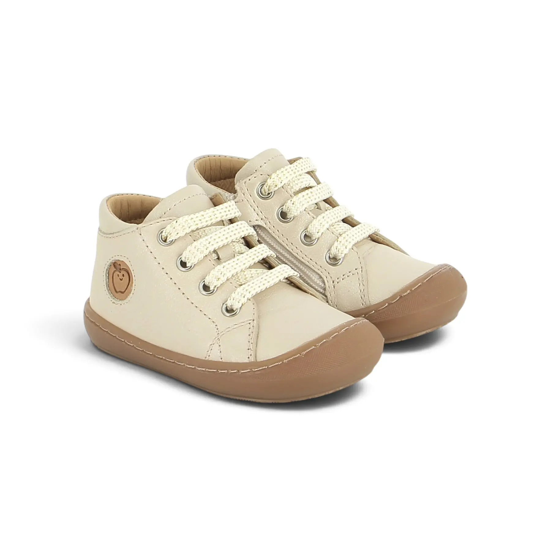 Zippbare Schnürschuhe für Babys Shoo Pom Gizmo