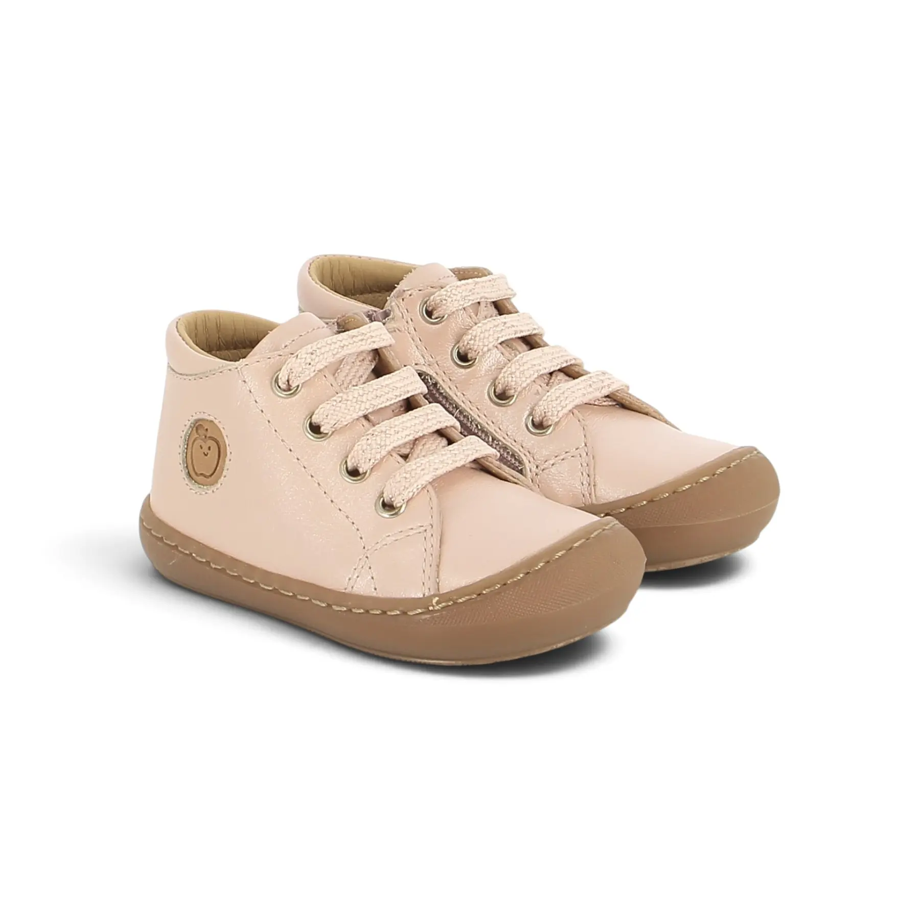 Zippbare Schnürschuhe für Babys Shoo Pom Gizmo