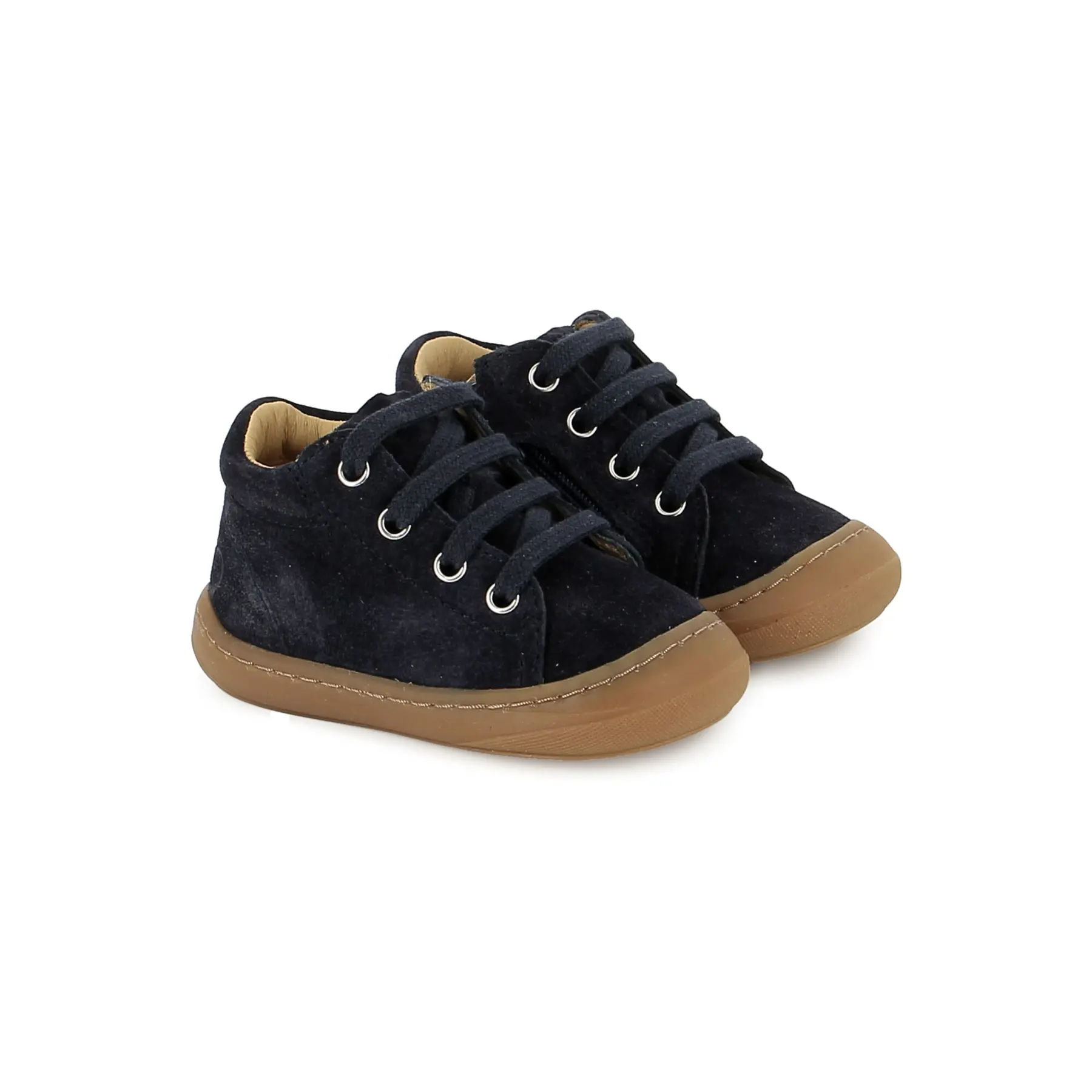 Zippbare Schnürschuhe für Babys Shoo Pom Tom