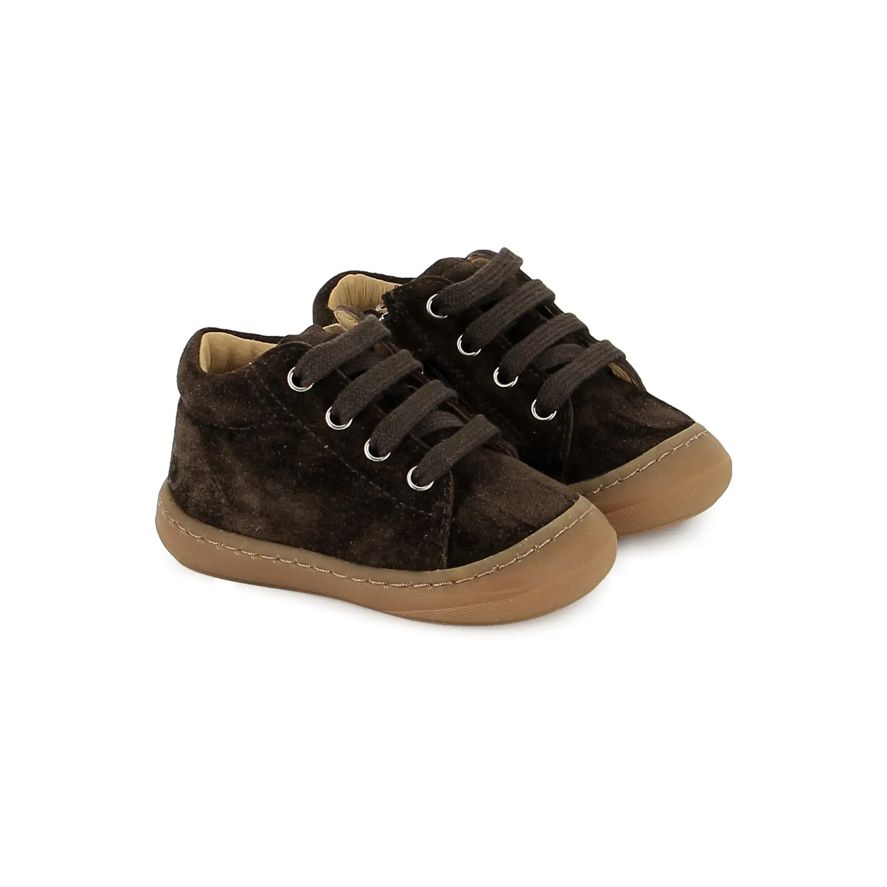 Zippbare Schnürschuhe für Babys Shoo Pom Tom