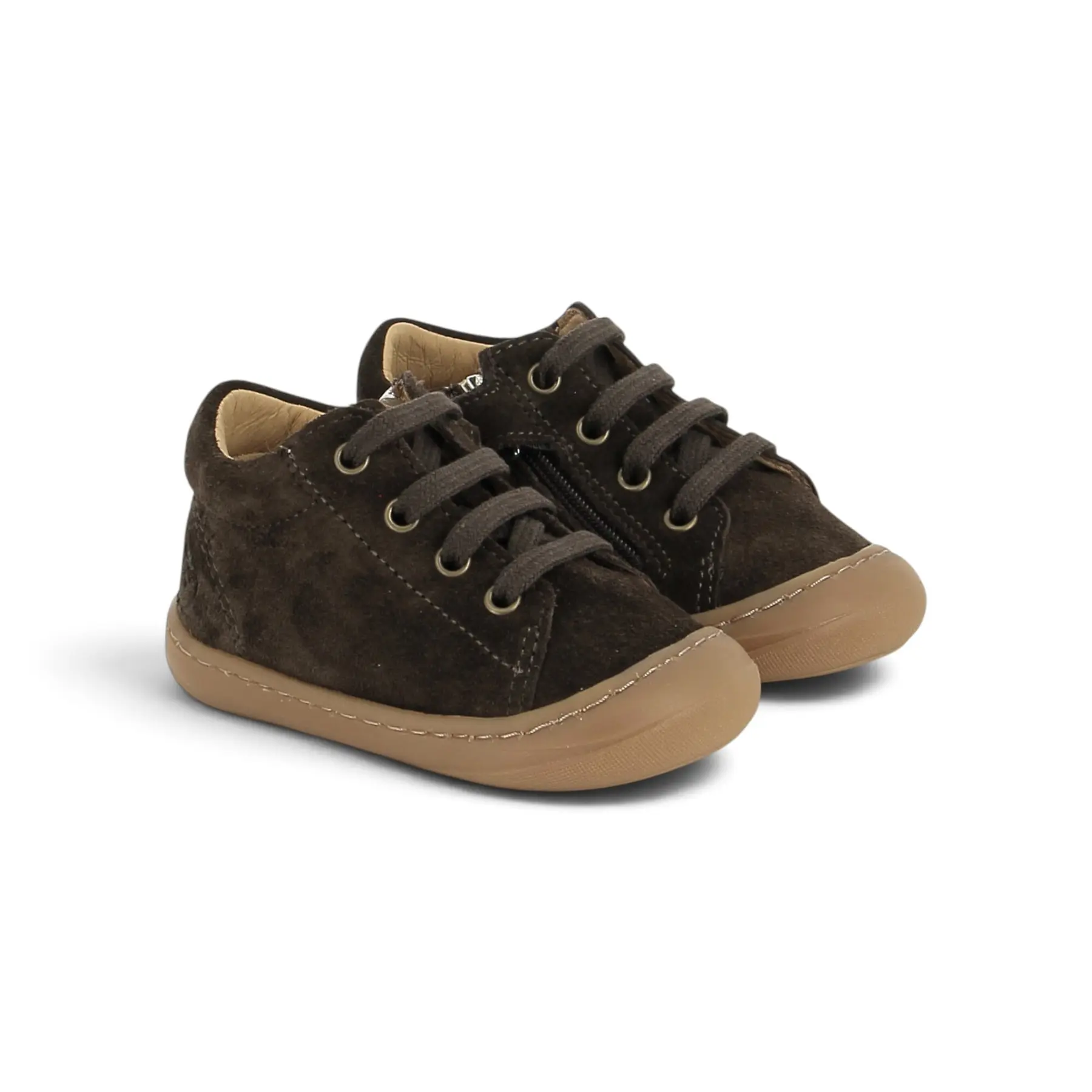 Zippbare Schnürschuhe für Babys Shoo Pom Tom