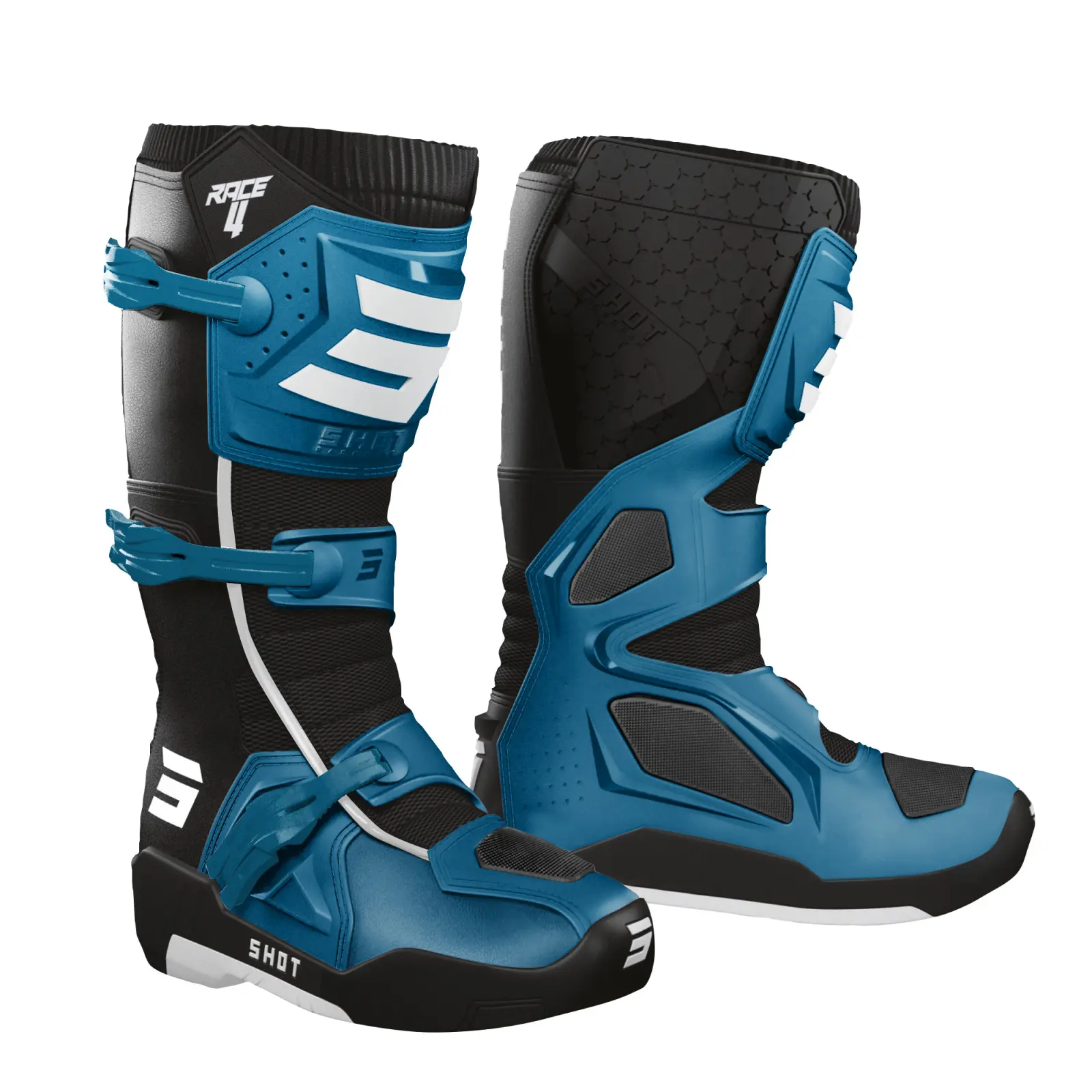 Cross-Motorradstiefel Shot Race Gear 4