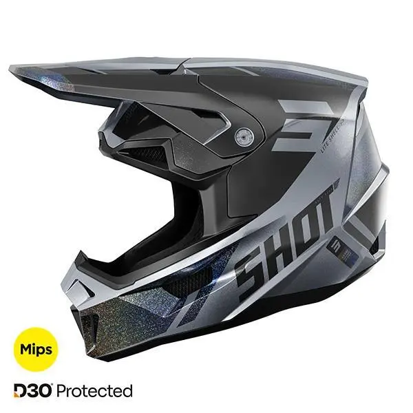 Visier Motocross-Helm Shot Race Gear Lite