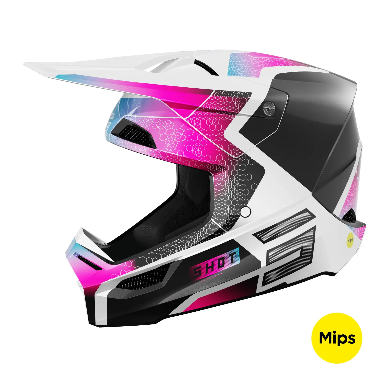 Visier Motocross-Helm Shot Race Gear Race Phaser