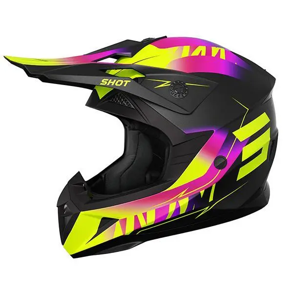 Motorrad-Integralhelm Shot Race Gear Pulse X-Trem
