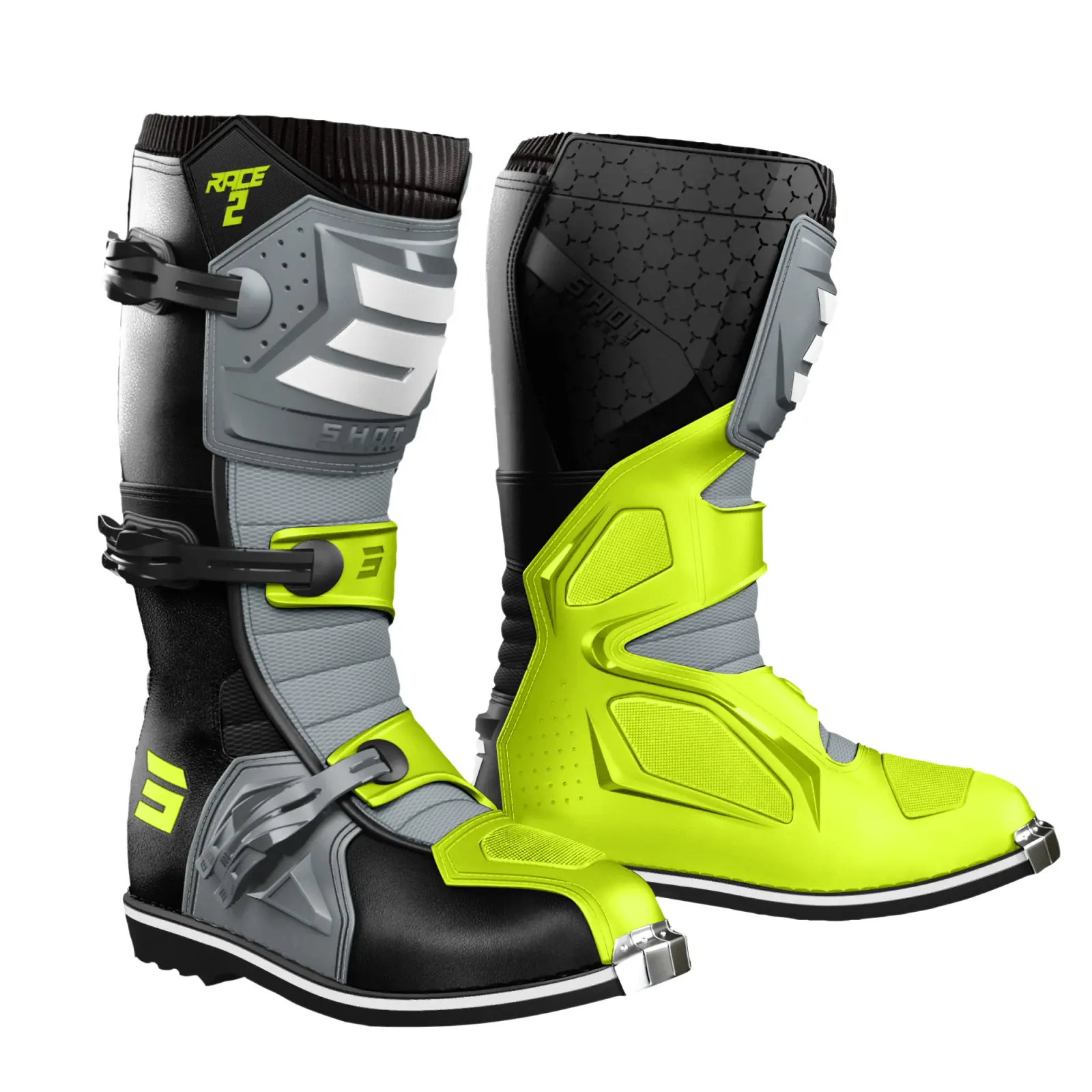 Motorradstiefel Shot Race Gear Race 2