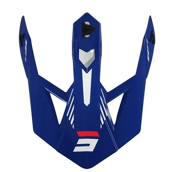Visier Motocross-Helm Shot Race Gear Lite 2022 Fury