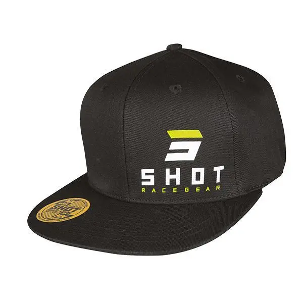 Snapback Cap Shot Race Gear Symbol