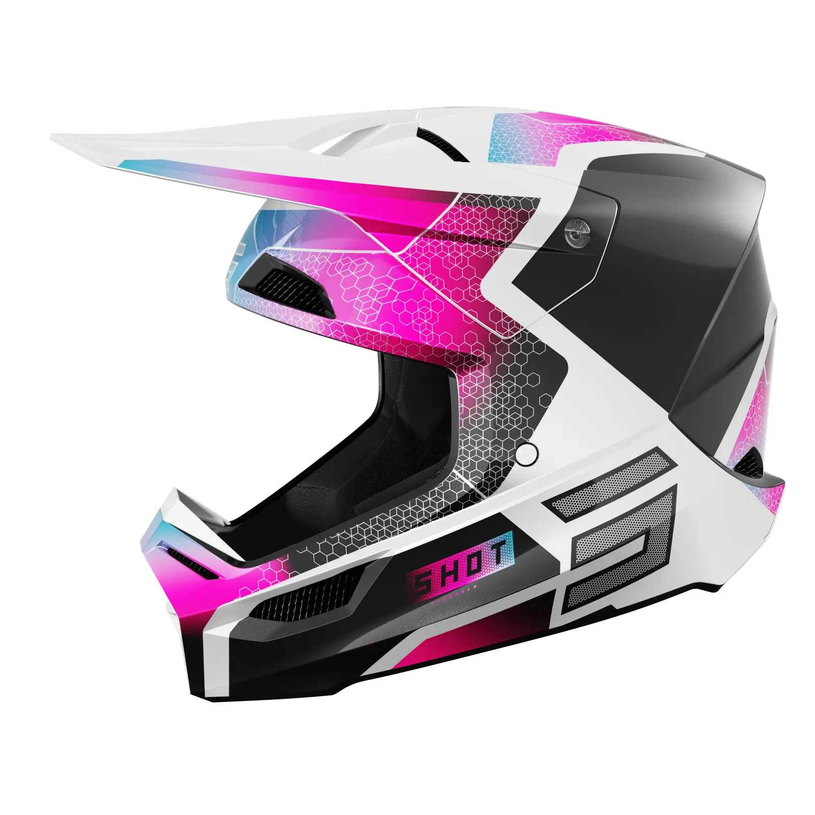 Motorrad-Cross-Helm Shot Race Gear