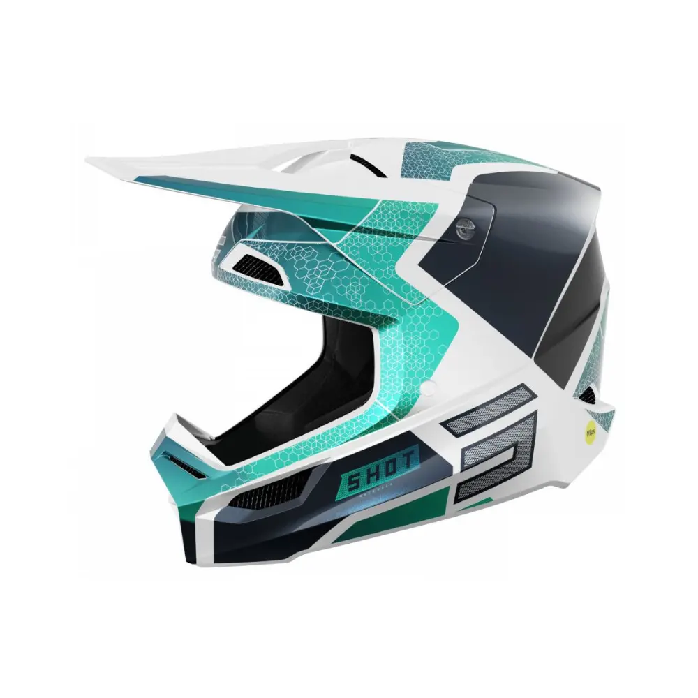 Motorrad-Cross-Helm Shot Race Gear