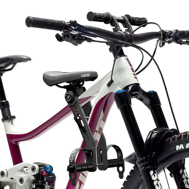 2.0 Mtb Front Kindersitz/lenker Combo Set Black