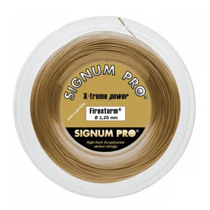 Signum Pro Gold Tennissaiten Firestorm 200 M