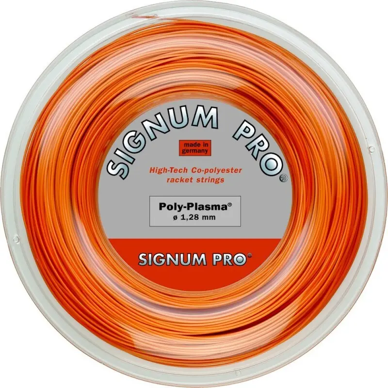 Signum Pro Orange Tennissaiten Poly Plasma 200 M