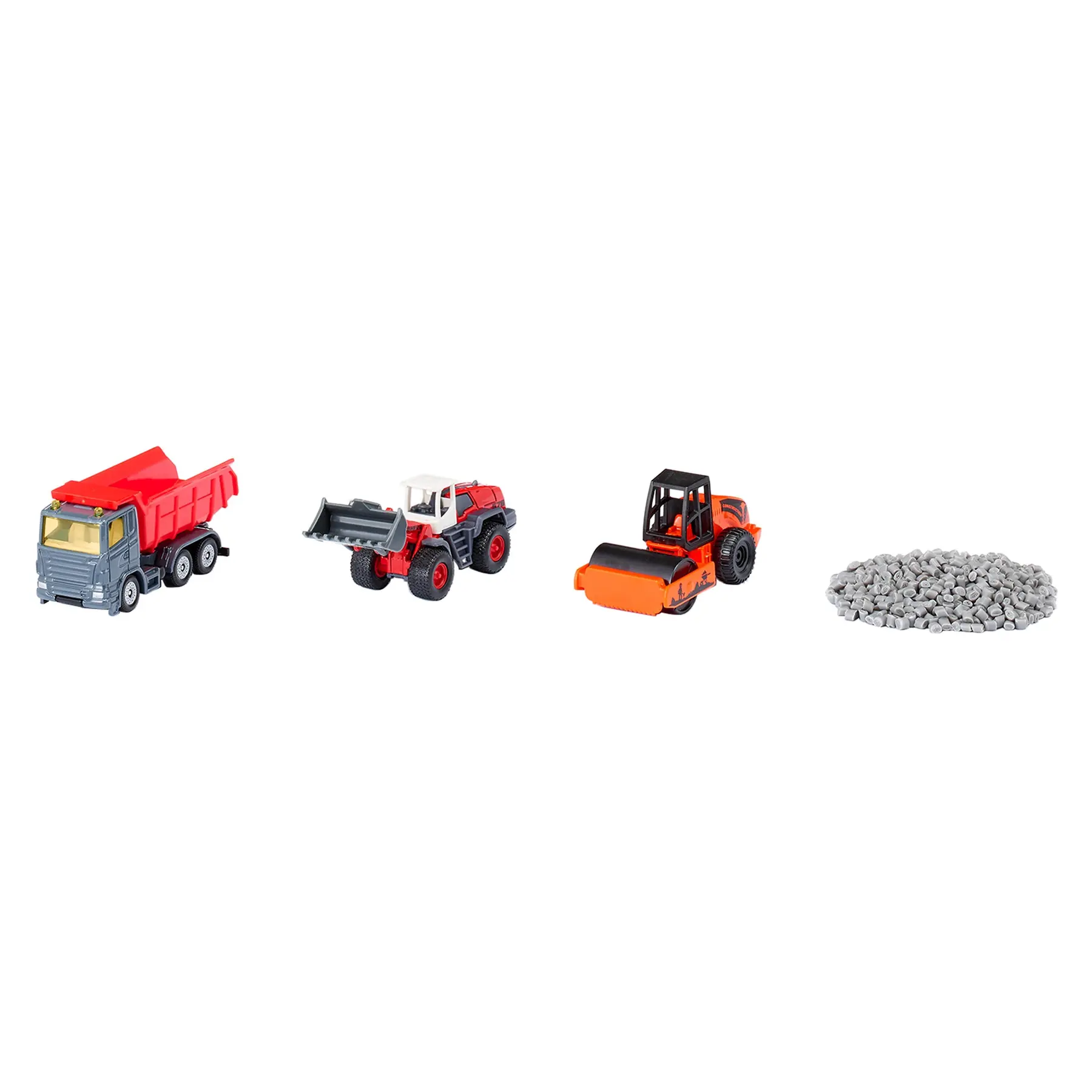Autospiele - Geschenkset Straßenbau Siku