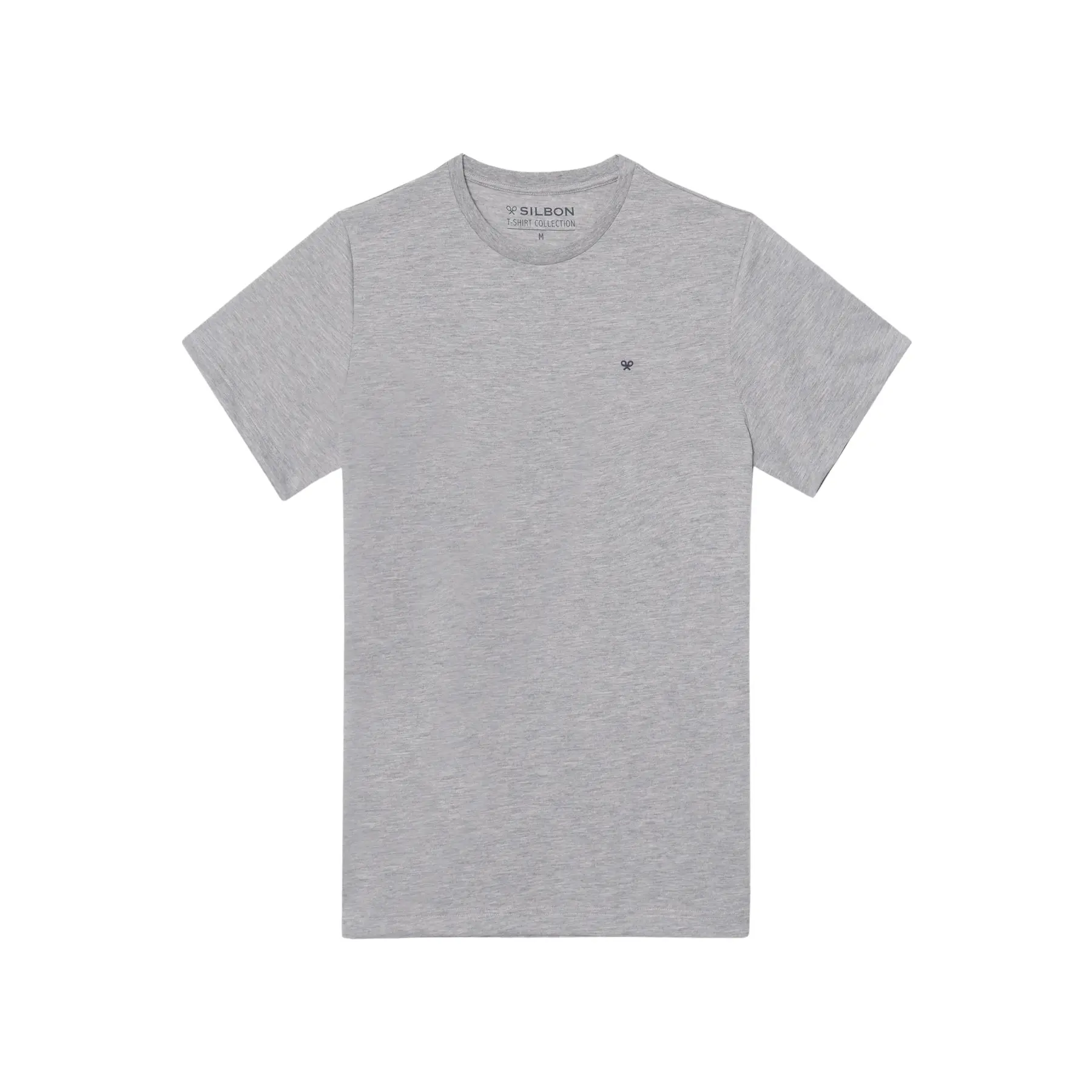 T-Shirt mit Mini-Logo Silbon