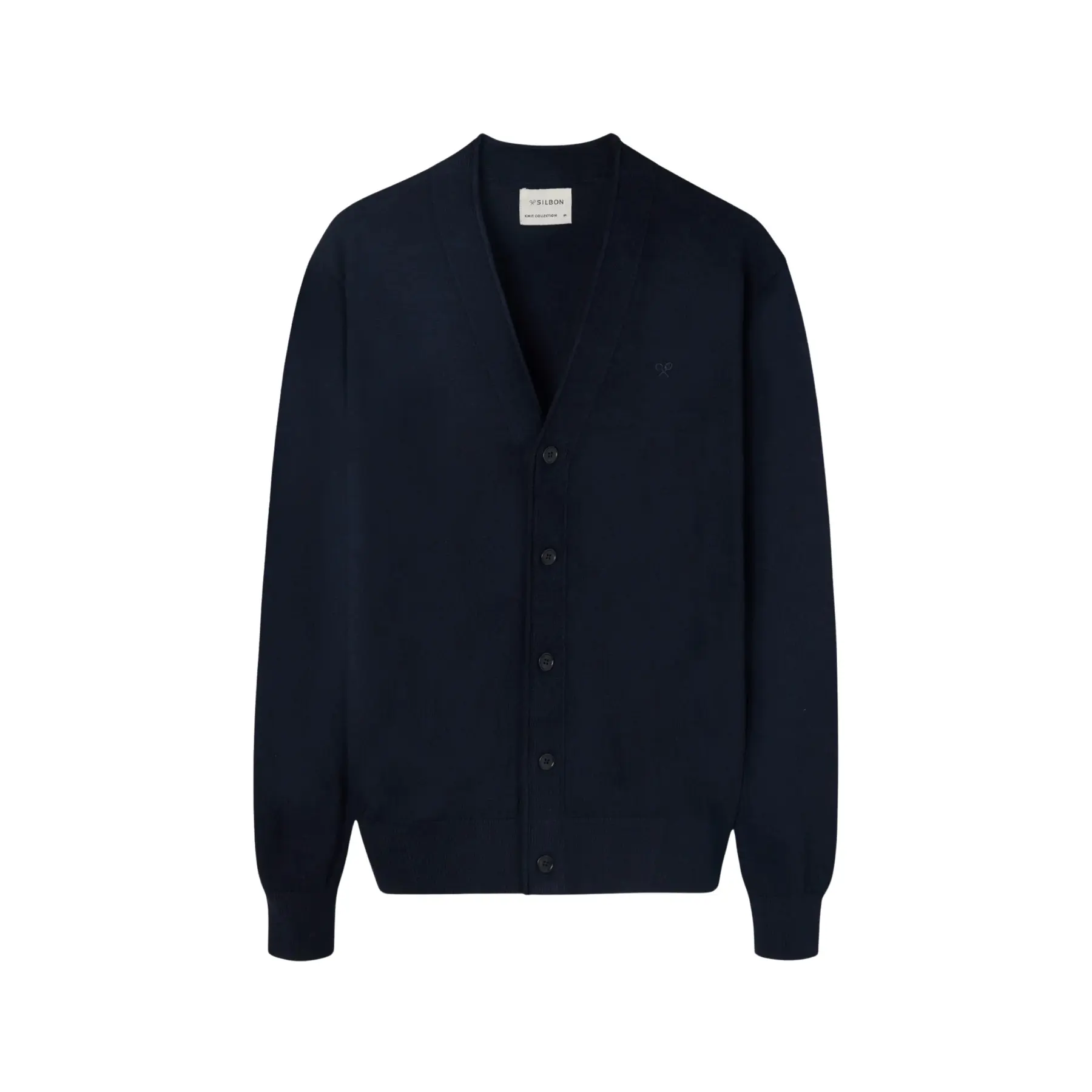 Cardigan classico Silbon