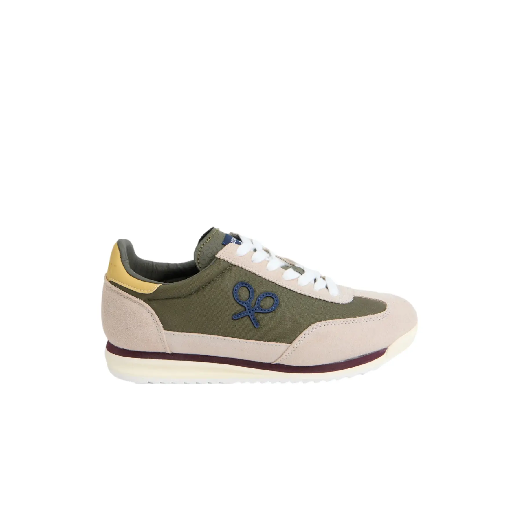 Vintage Wildlederschuhe und technische Stoffe Silbon