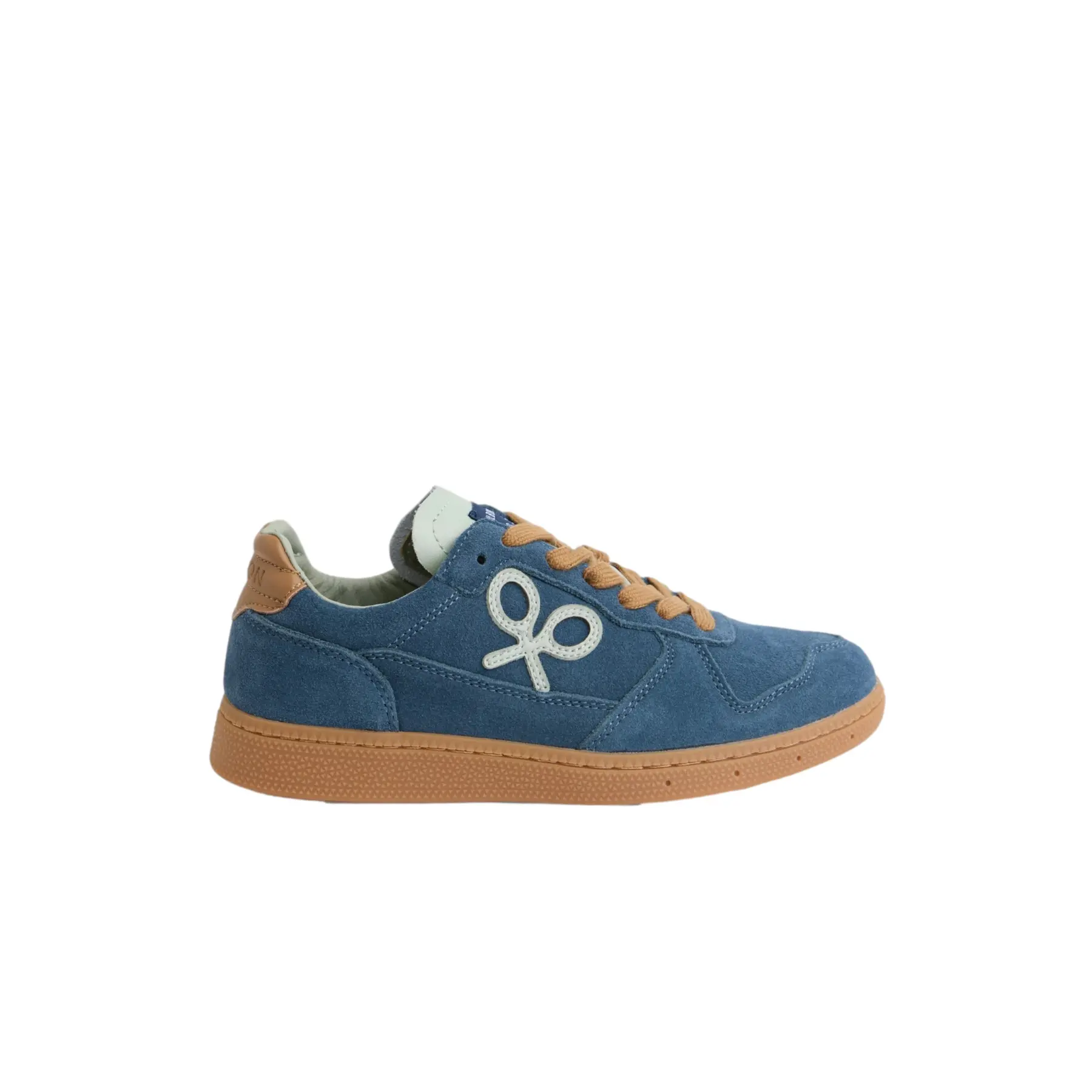 Lässige Leder-Sneaker Silbon