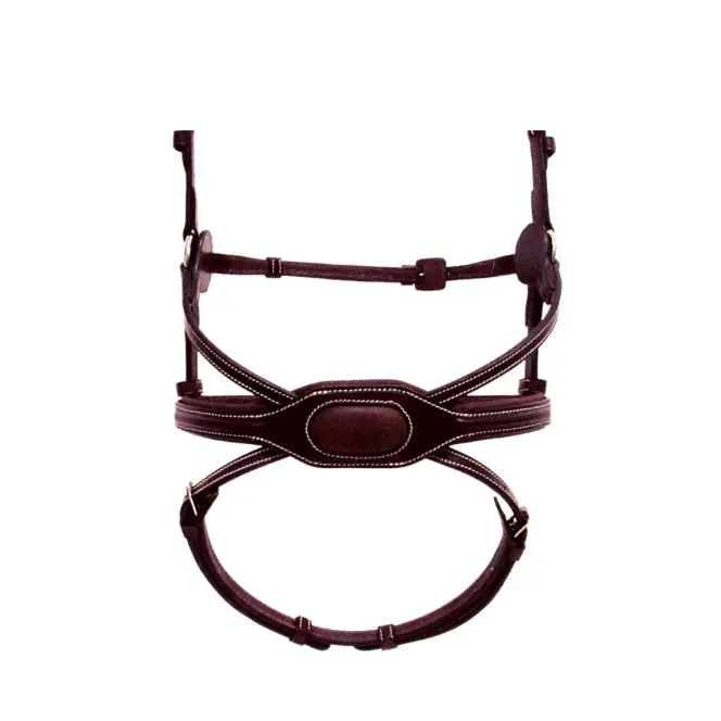 Horse cheek pieces Silver Crown Spider