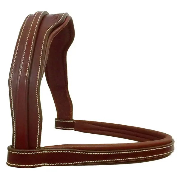 Full equestrian headrest Silver Crown Arezzo