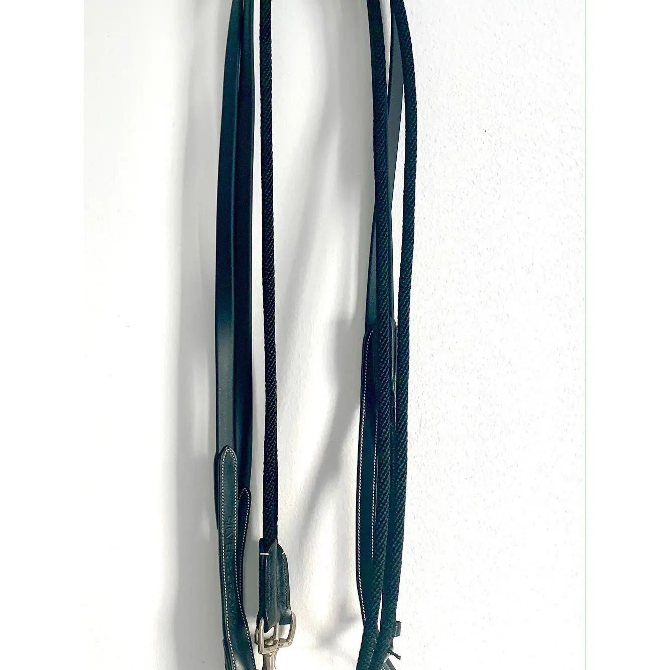 German horse reins Silver Crown
