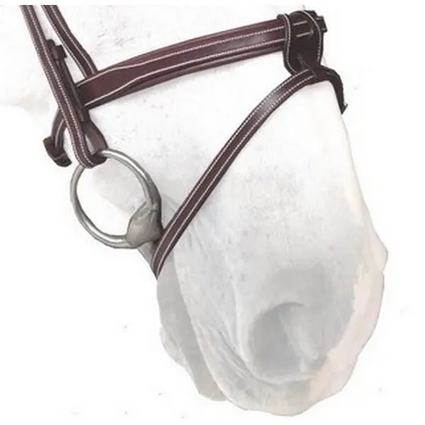 Horse cheek pieces Silver Crown Flash