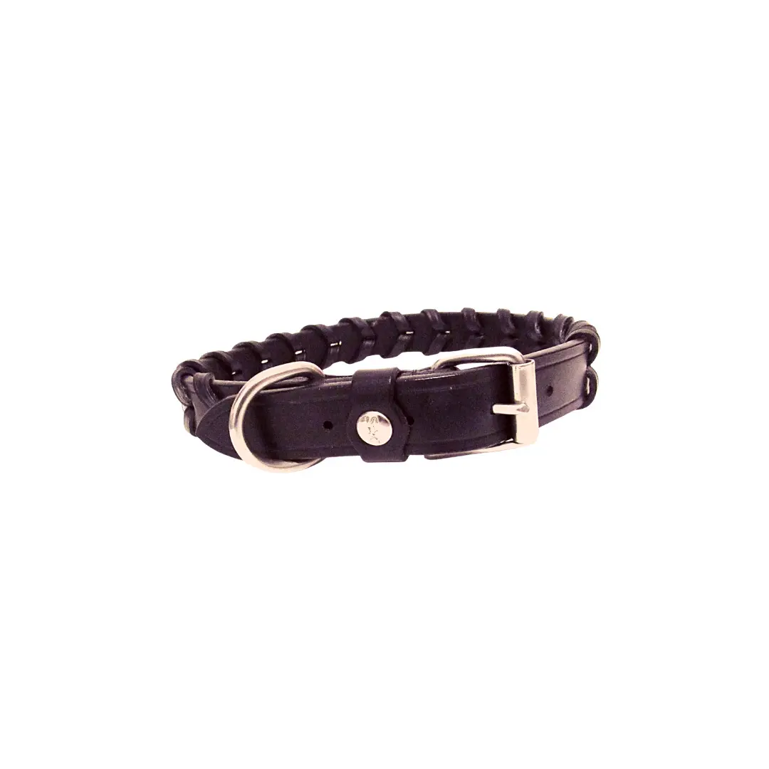 Dog collar Silver Crown Bredie