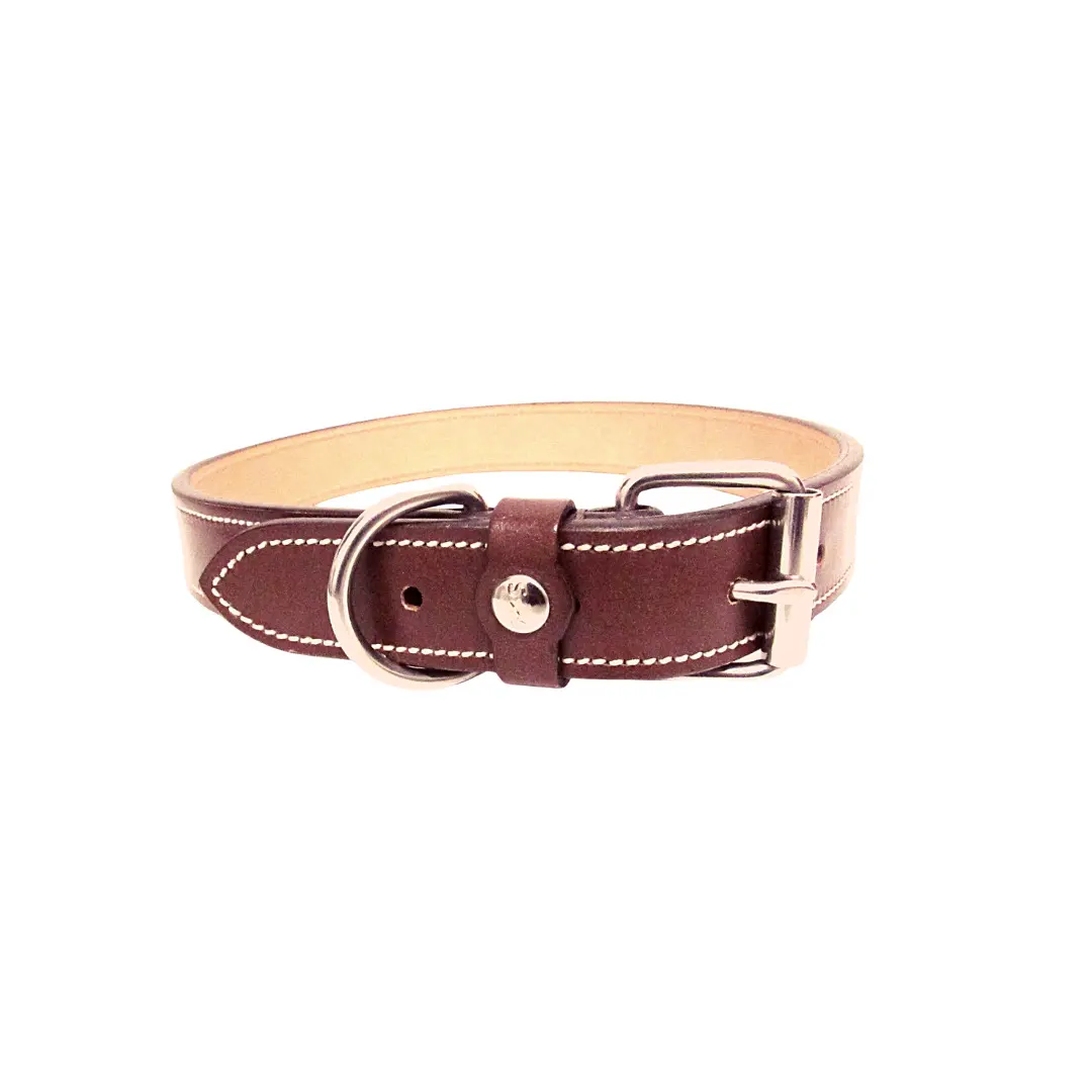 Dog collar Silver Crown Karl