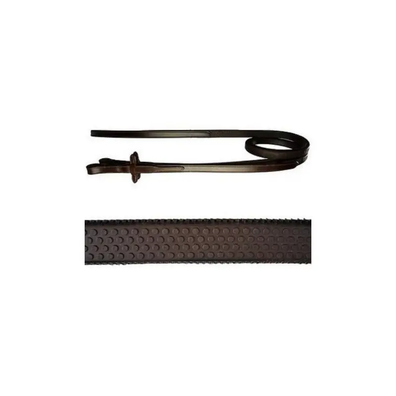 Horse Reins Silver Crown