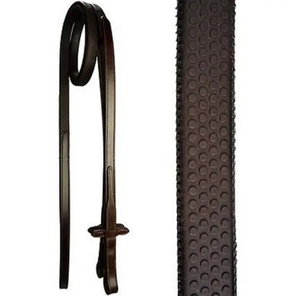 Horse Reins Silver Crown