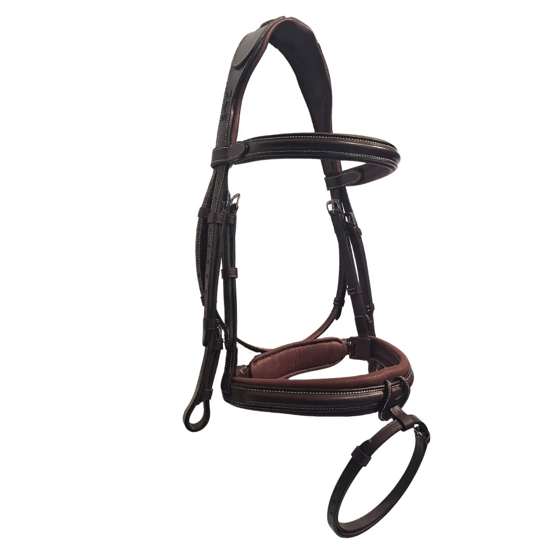 Zaumzeug fürs Reiten ohne Zügel Silver Crown Style Confort
