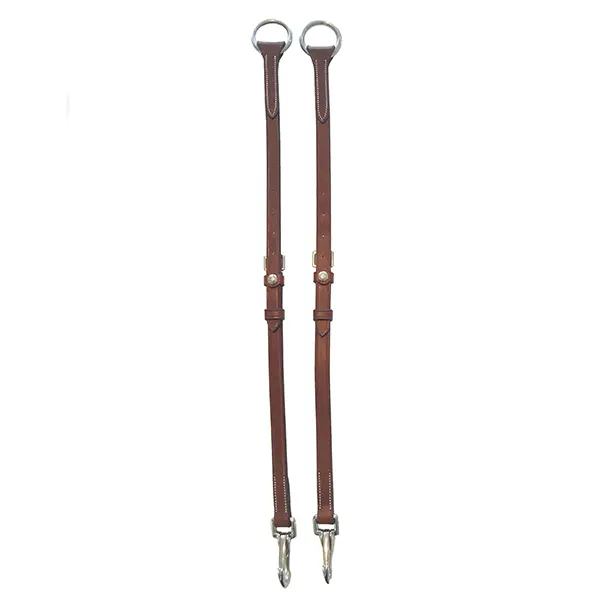 Martingalgabel Leder Silver Crown