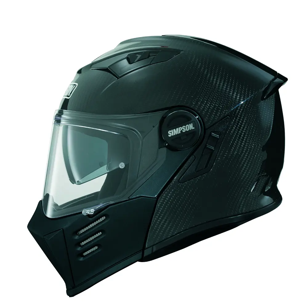 Modularer Motorradhelm Simpson Darksome