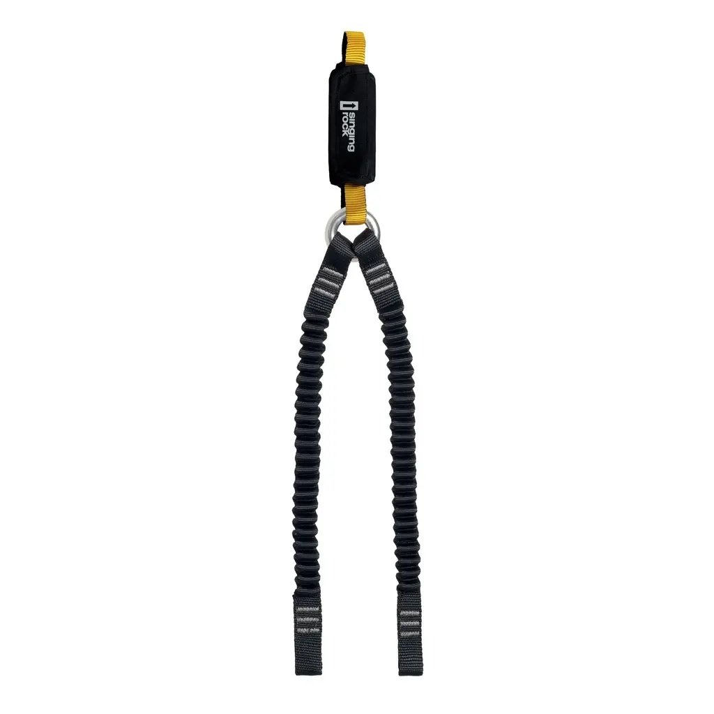 Y-vormige dubbele elastische longe Singing Rock Reactor 140