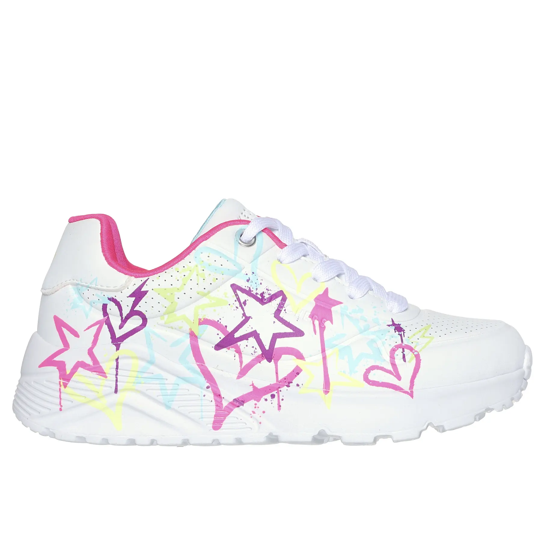 Scarpe da basket da bambina Skechers Uno Lite
