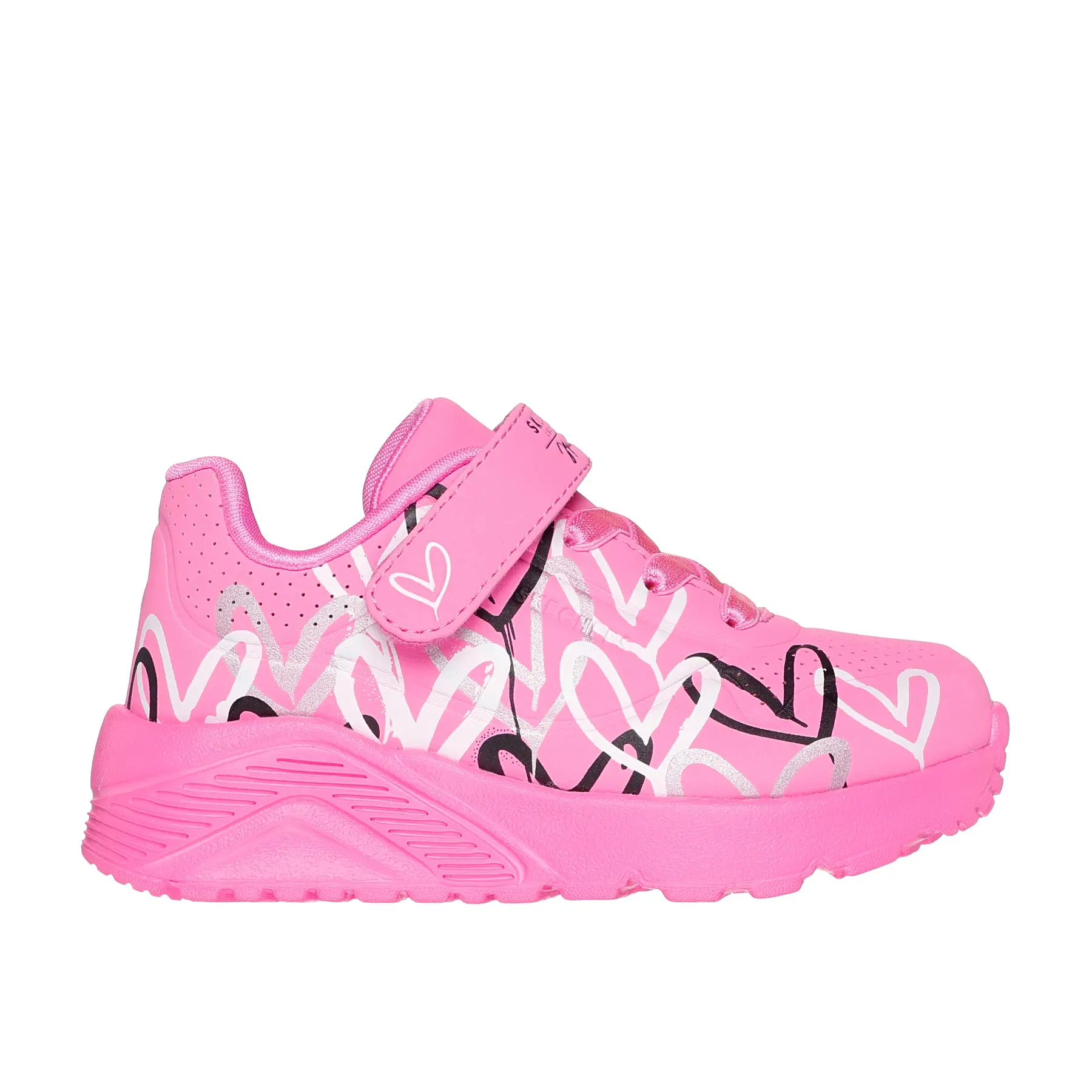 Baskets bébé fille Skechers Uno Lite Love Levitate Baskets bébé fille Skechers Uno Lite Love Levitate