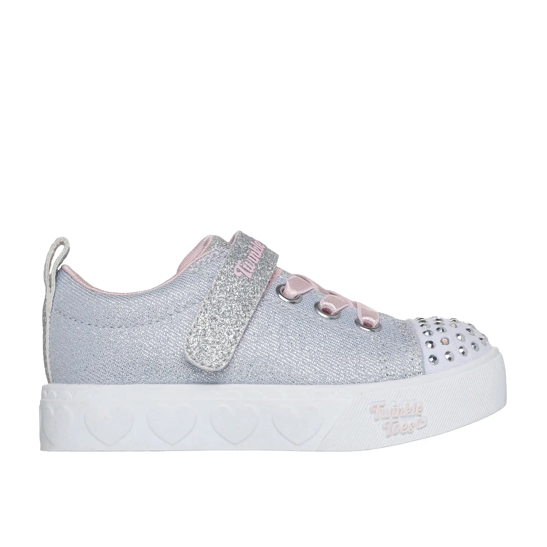 Baskets bébé fille Skechers Heart Steps Shimmer Sweetie Baskets bébé fille Skechers Heart Steps Shimmer Sweetie