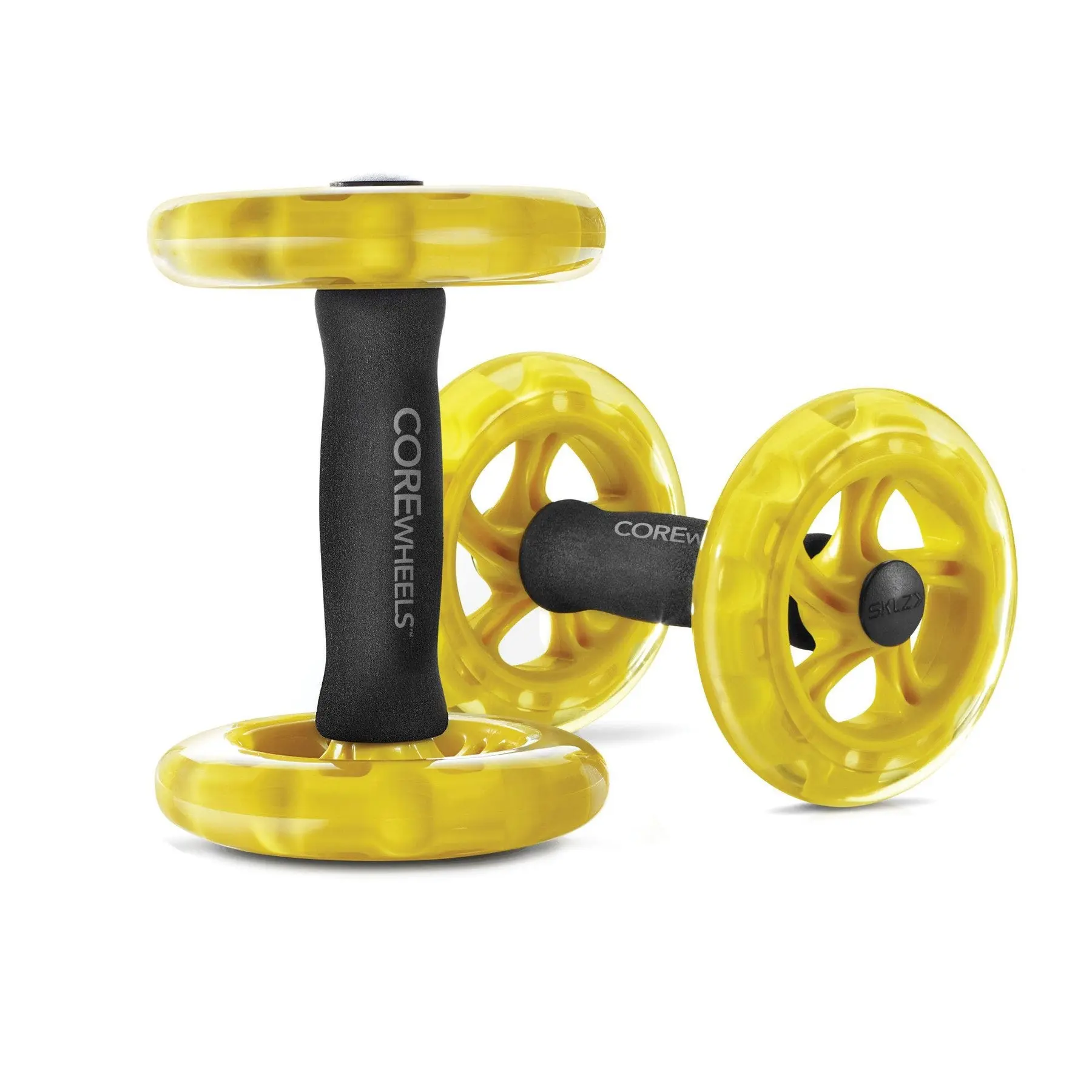 Sklz Unisex Negro Juego De 2 Ruedas Abdominales Core