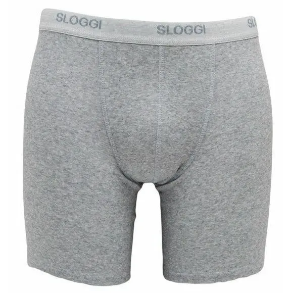 Sloggi Men's Black Long Boxer Basic