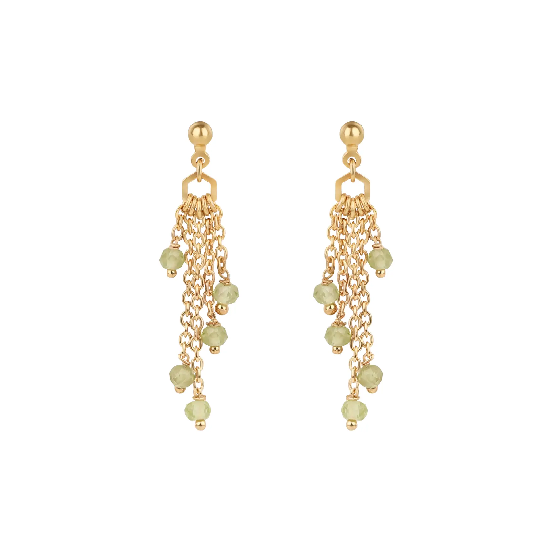 Orecchini in pietre di Peridoto donna Sloya Elyssa