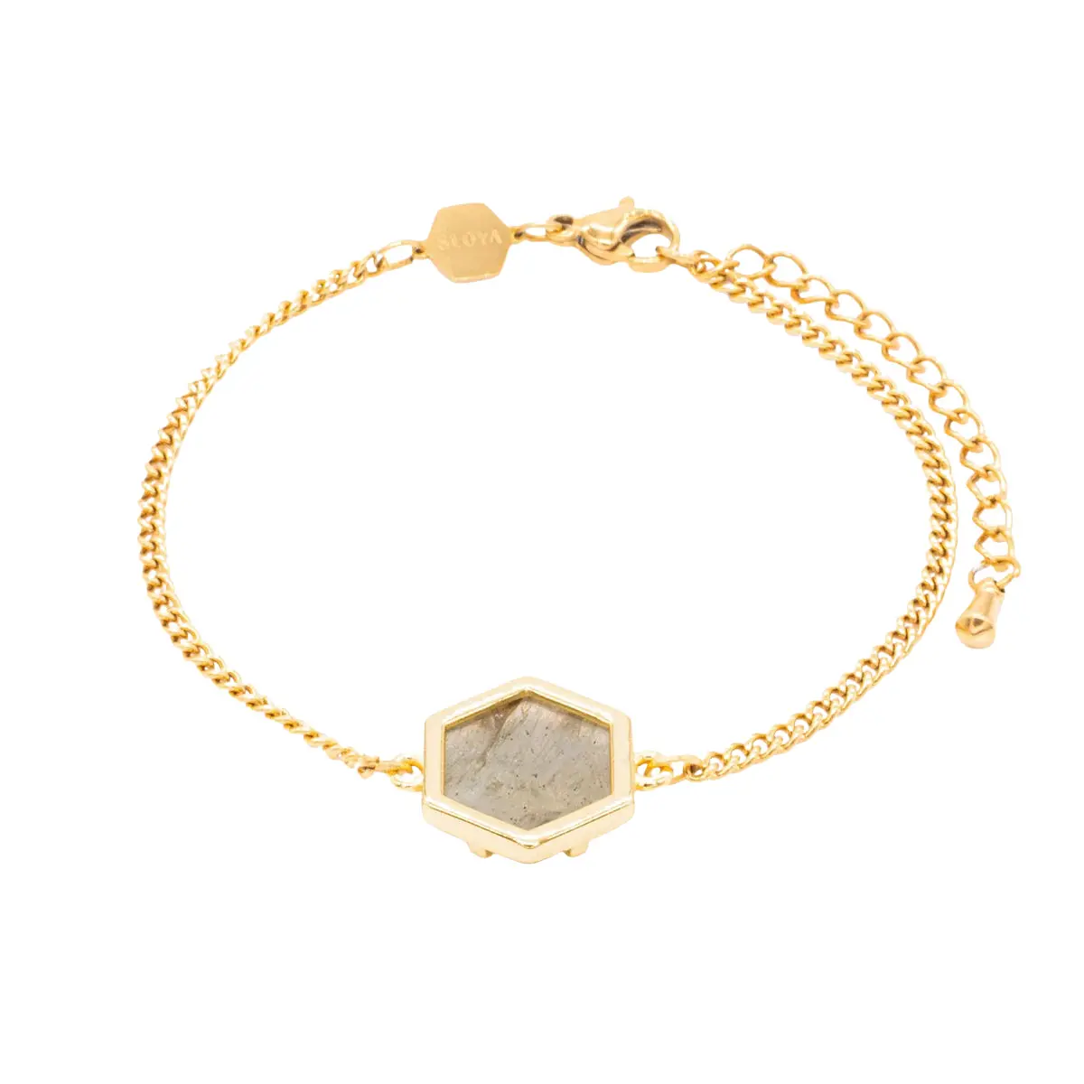 Labradorit-Armband für Frauen Sloya Hexalia