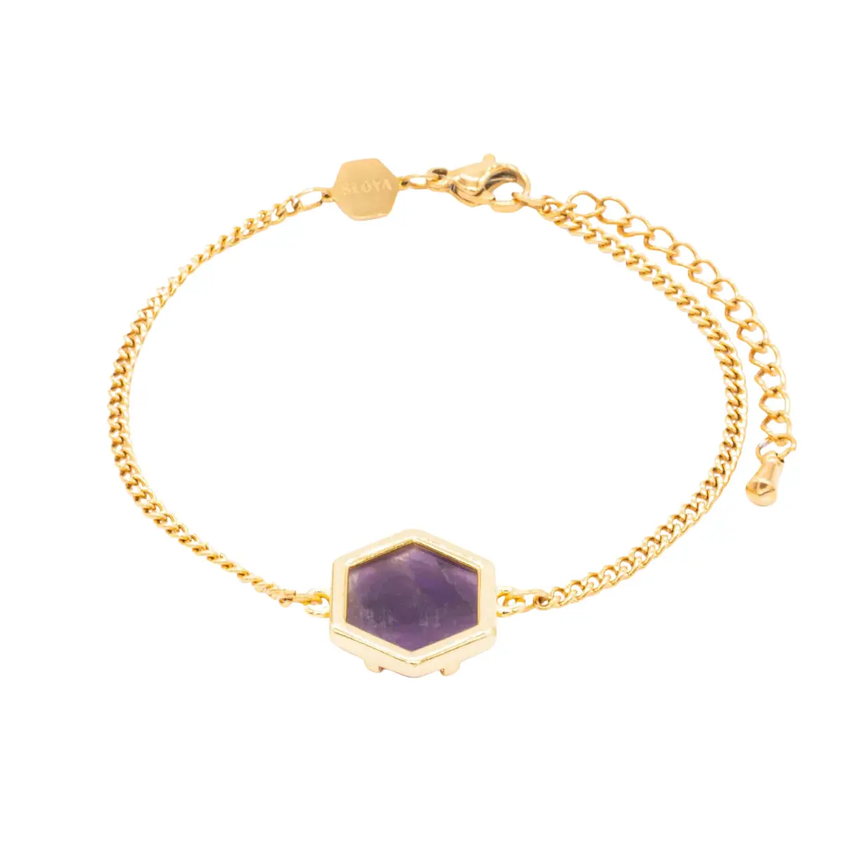 Amethyst-Armband für Damen Sloya Hexalia