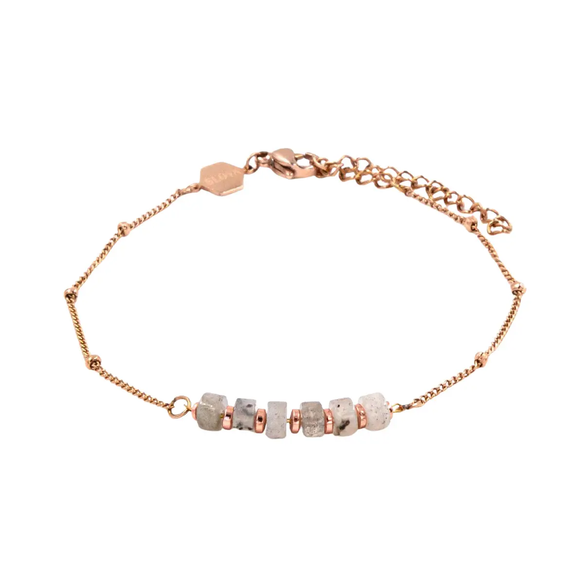 Bracciale in pietre di Labradorite da donna Sloya Piana
