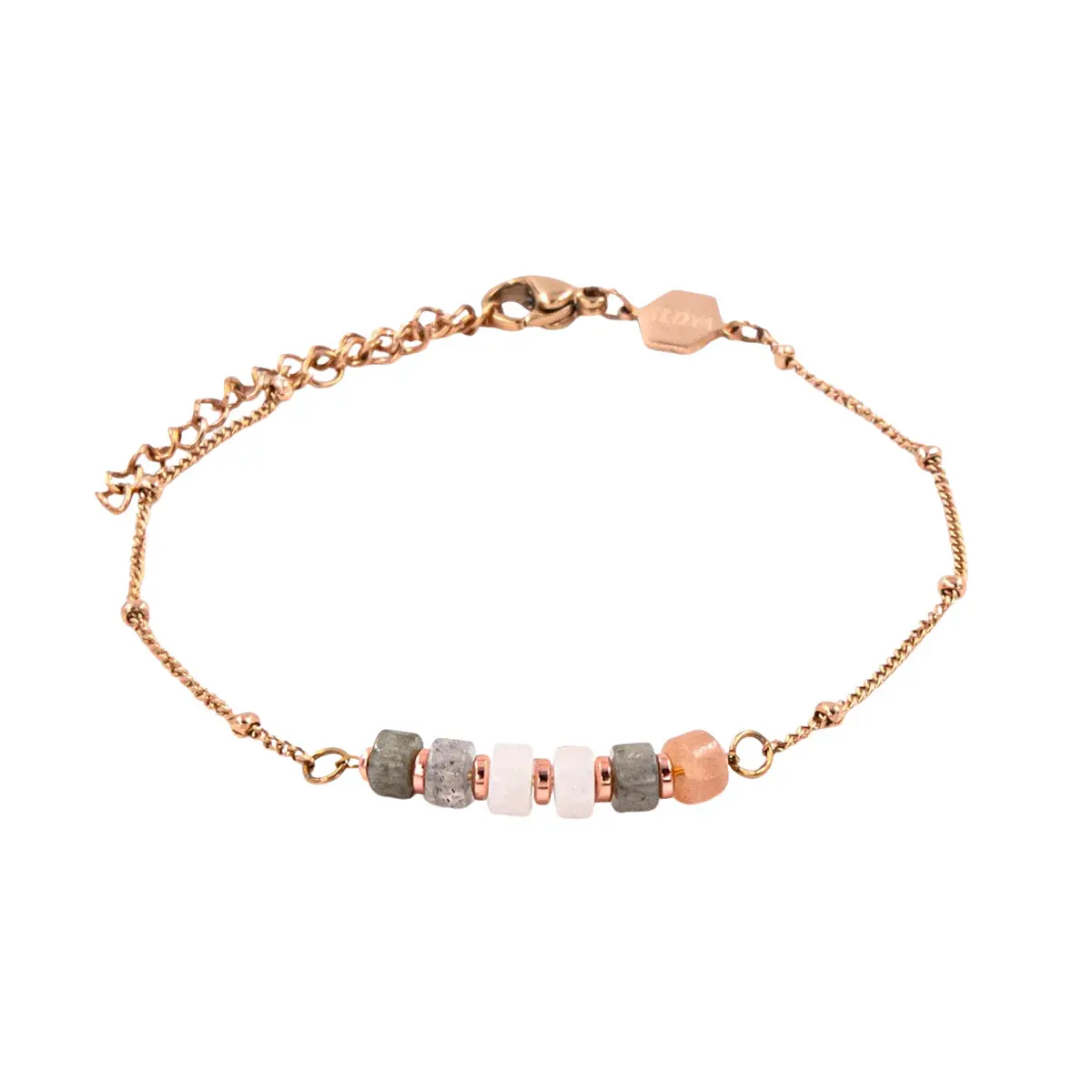 Damenarmband aus Mondsteinen Sloya Piana