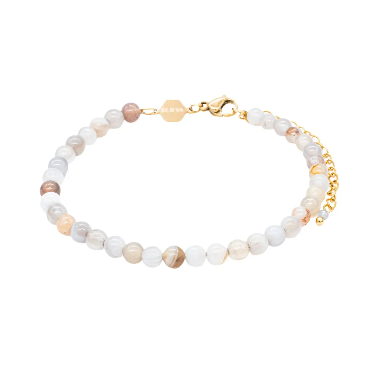 Botswana Agate Steinarmband für Frauen Sloya Serena